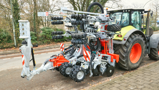 Volmer Engineering Strip till Culex mit Arm für Ziehschlauch