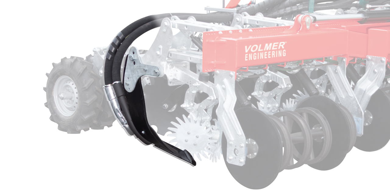 Volmer Engineering Culex Strip Till Einheit mit Parabelschar 