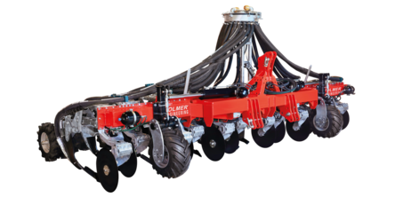 Volmer Engineering Strip Till Gerät 12 reihig mit Schneidscheiben