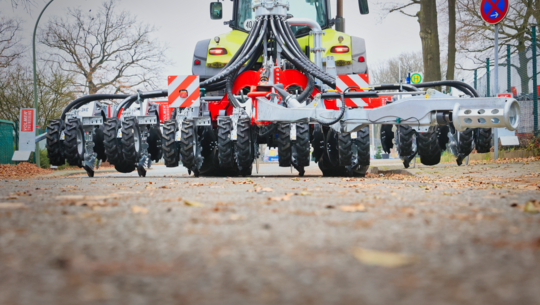 Volmer Engineering Strip till Culex mit Arm für Ziehschlauch