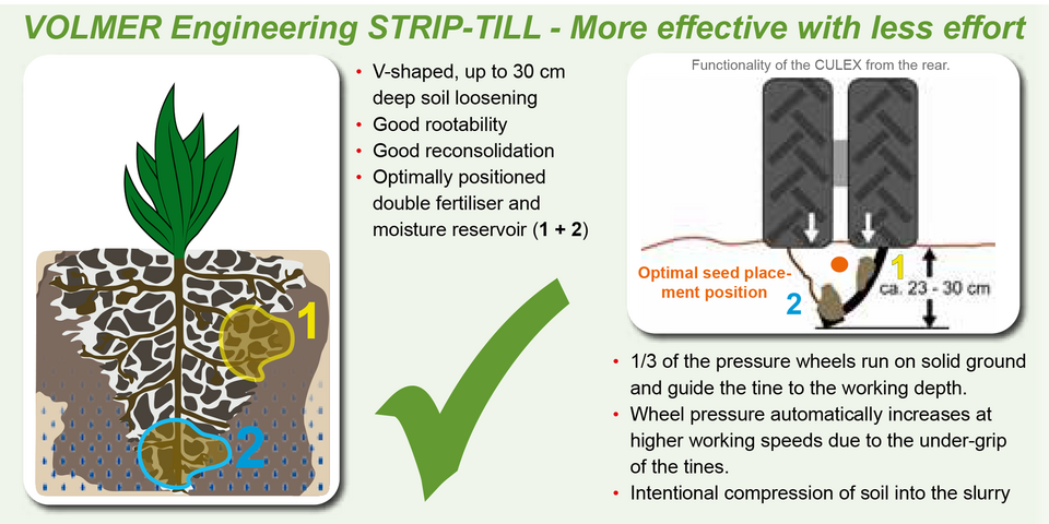 Strip Till CULEX More effective with less effort
