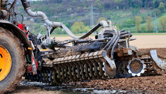 VARIOMAX Gülleverteiler am T-Rubber